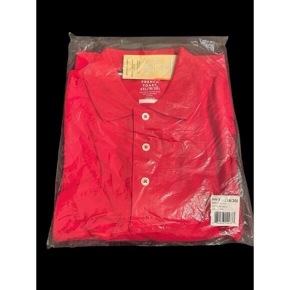 French Toast Other - French Toast Boys Uniform Red Polo XXL 18-20, New With‎ Tags, NWT